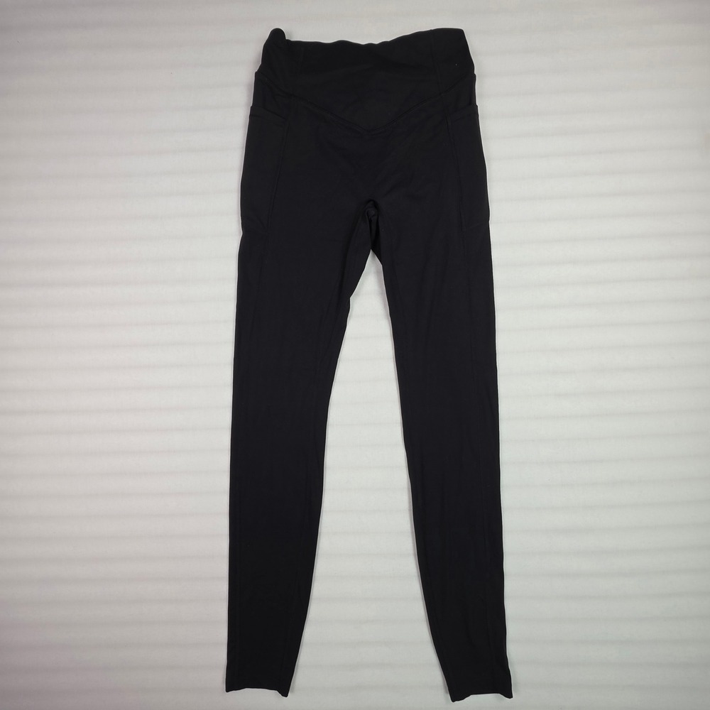 Halara Women Black High Waisted Scrunch Butt Leggings with Pockets Size Small